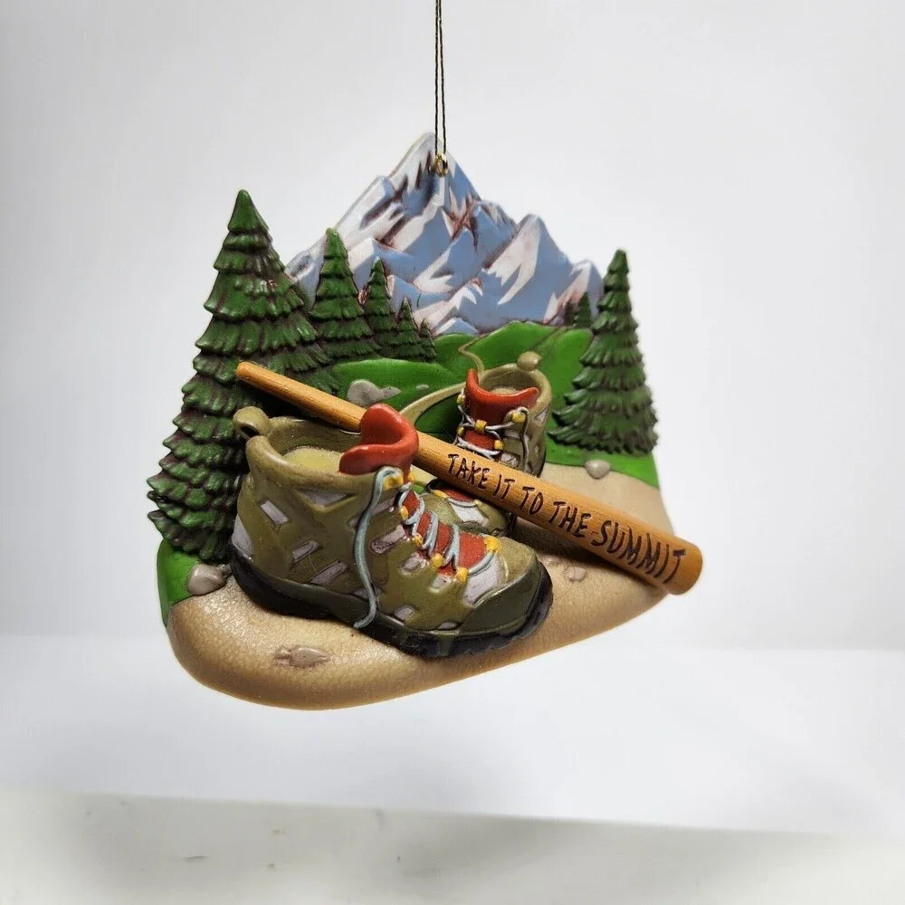 Hiking Boots Hallmark Christmas Ornament Take It to the Summit Hanging 2017